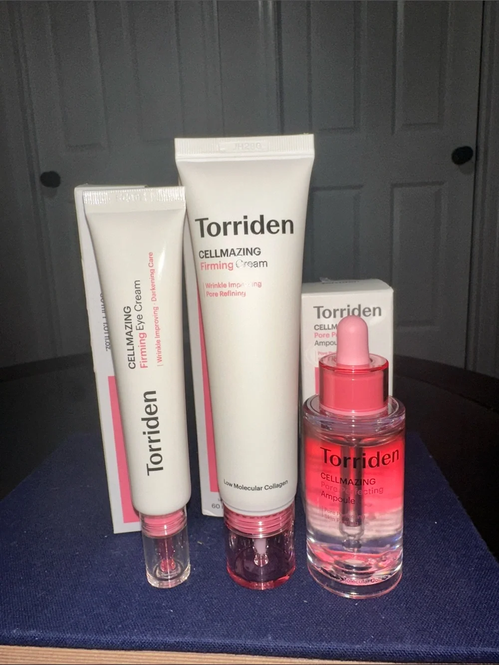 torrid Cellmazing Firming Cream, Eye Cream & Ampoule Serum - White & Pink